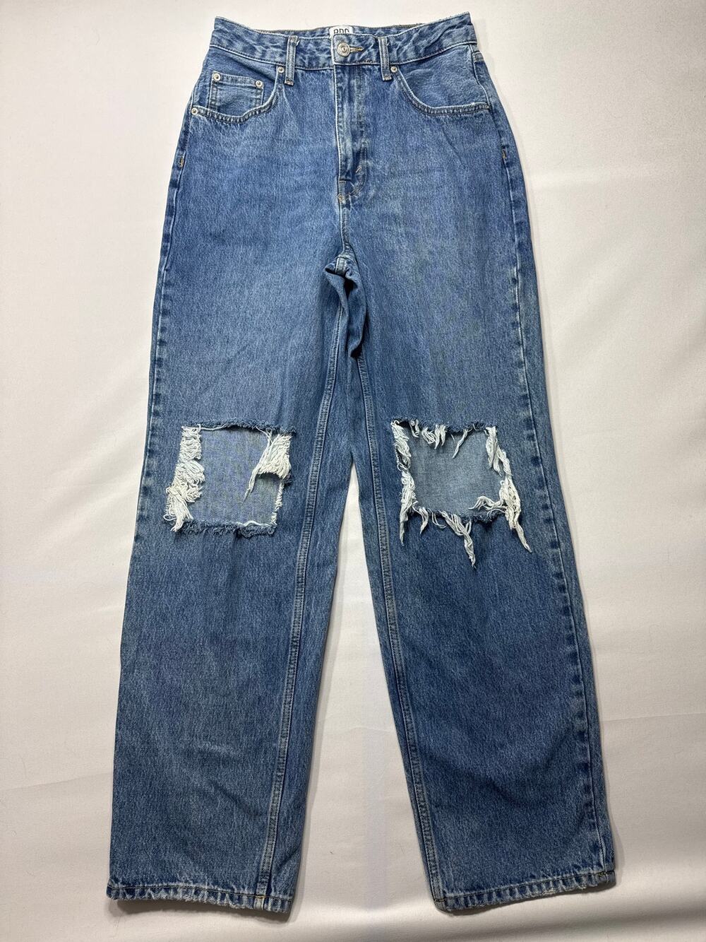 BDG Urban Outfitters Women's High-Rise Baggy Blue Jeans - Size 29 (27x31)